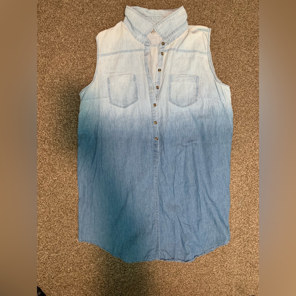 Blue Jean dress plus size